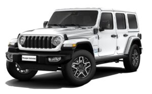 2025 Jeep Wrangler in white background